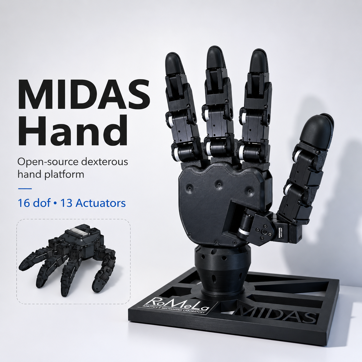 MIDAS Hand Project Image
